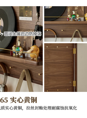2024新款电表箱盒遮挡装饰画实木轻奢高级感网红配电闸箱挂画创意