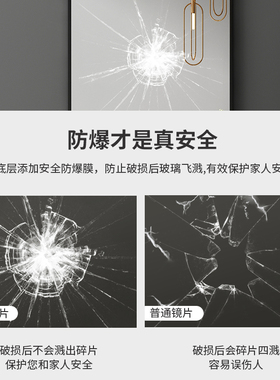 木言の优品可遮挡电表箱全身镜
