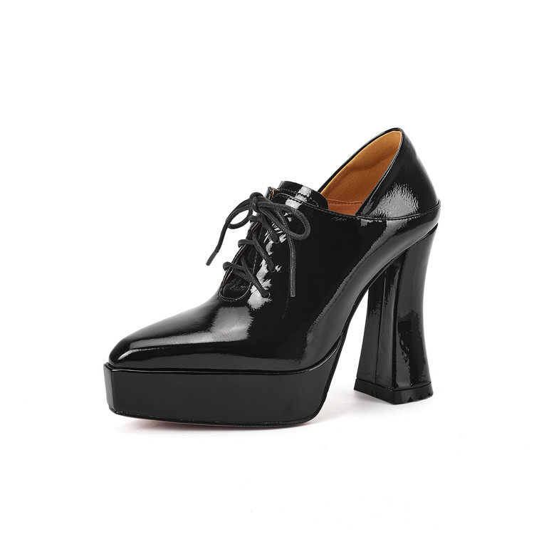 2026春秋深口系带欧美风通勤时装超11cm尖头细跟高跟单鞋女,淘宝优惠券,粉丝福利购,淘宝优惠卷