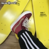 Vans, красные высокие кроссовки, повседневная обувь, 2018