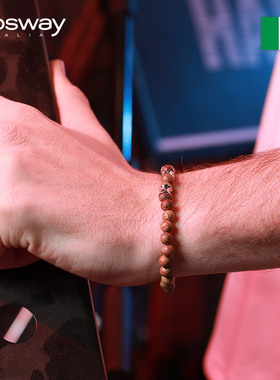 brosway欧美时尚xizang男士手链