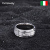 Brosway European and American fashionable titanium steel ring for men