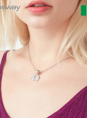 brosway系列俏皮风小象吊坠项链