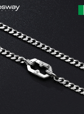轻奢小众项链brosway钛钢