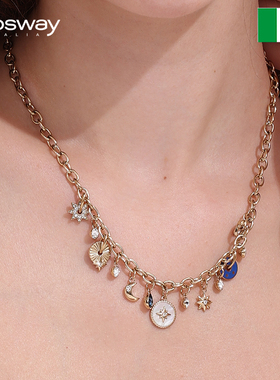 brosway欧美星河之梦潮流项链