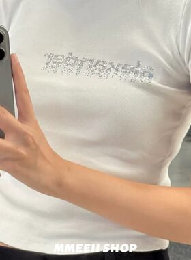 短袖T恤女修身显瘦夏季薄款上衣