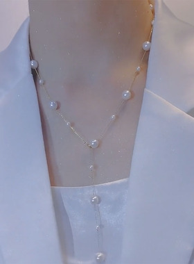 一款多戴法性感锁骨链