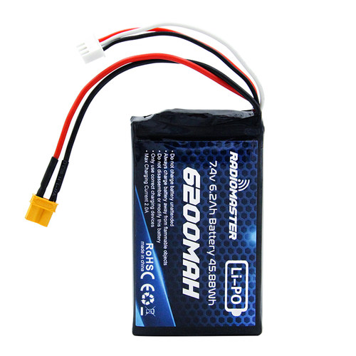 RadioMaster TX16S BOXER遥控器用锂电池6200mah长续航2S控电7.4V - 图3