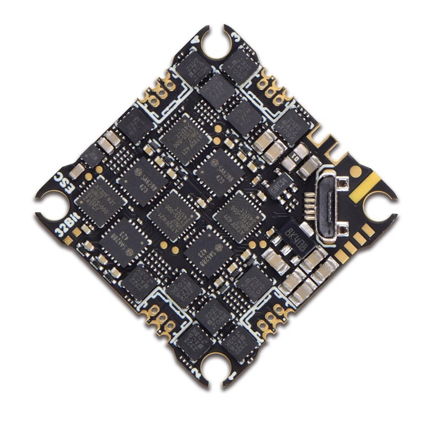 JHEMCU津航F435AIO V2飞控20A电调穿越机F4飞控2-4S内置ELRS 2.4G - 图2