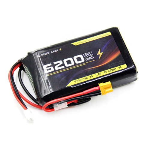 航模控电TX16S BOXER遥控器锂电池6200mah 2S控电7.4V/ET16S PRO - 图2