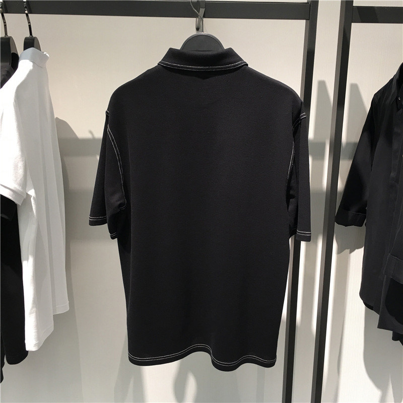 男士POLO衫缉明线大码翻领宽松休闲加肥刺绣短袖T恤保罗潮牌男装,淘宝优惠券,粉丝福利购,淘宝优惠卷