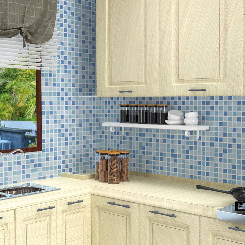 Self-adhesive wallpaper kitchen bathroom waterproof wall-图2