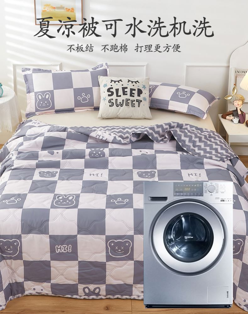 Summer Spring Comforter Duvet Quilt Blanket Bedding Cover - 图0