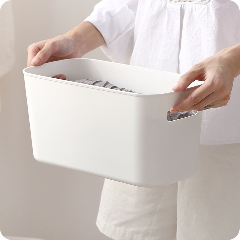 storage basket portable bathroom kitchen cosmetic desktop - 图1