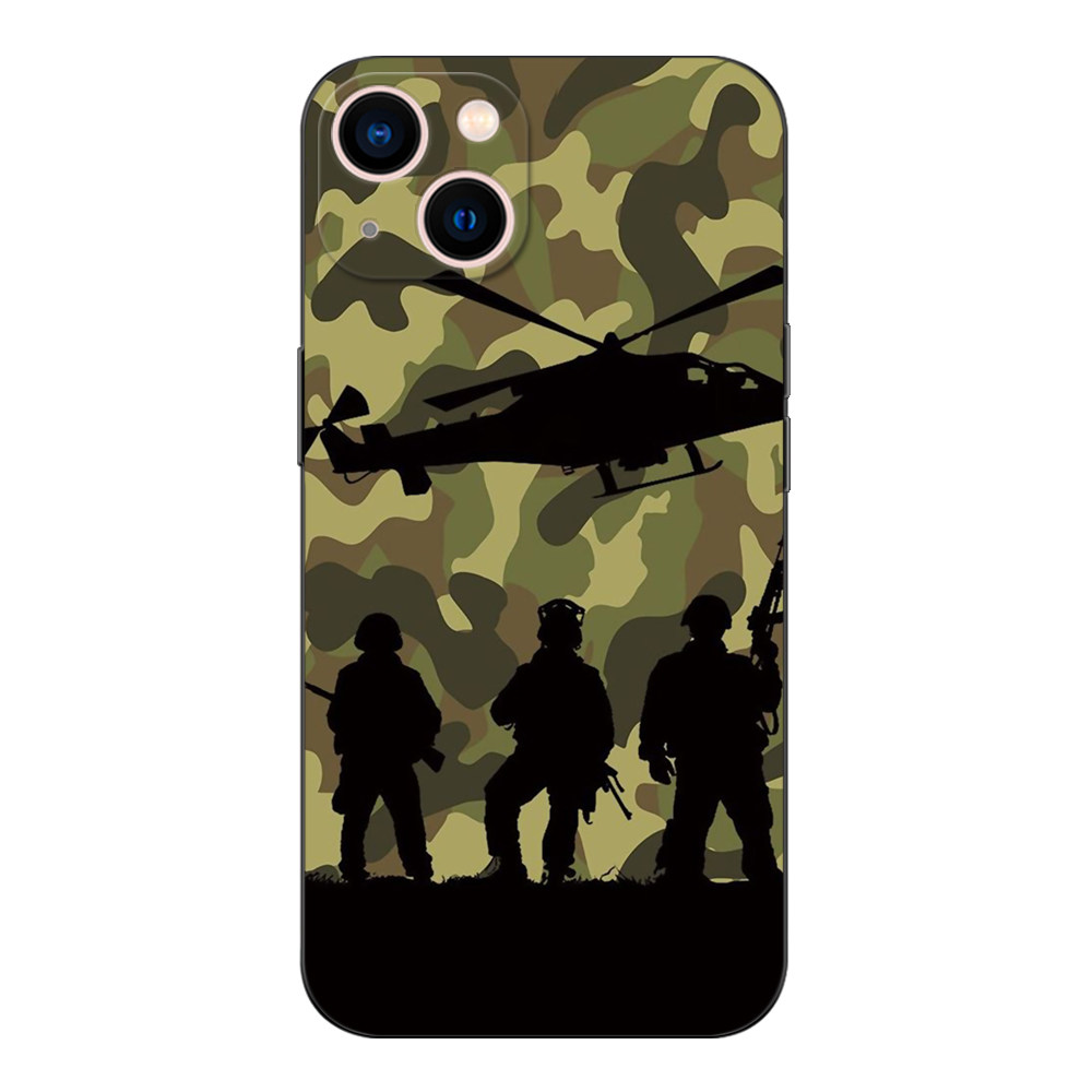 枪图案男人手机壳适用于苹果iPhone17 16 15 14 13 MAX 12 11 pro MINI8 7 6 6s plus SE 2020