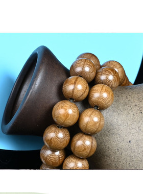 六道木条纹佛珠手串龙须藤