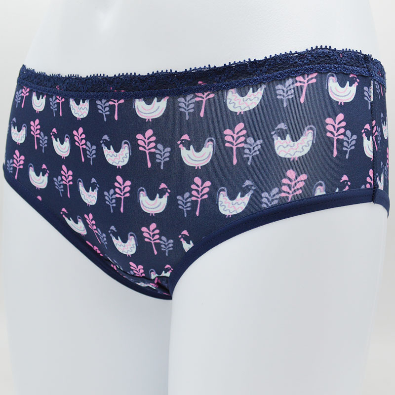 黛安芬Sloggi蕾丝腰丝滑无痕性感低腰平角内裤87-1854 - 图0