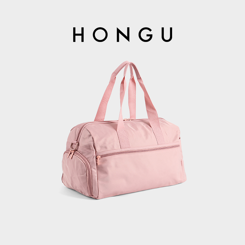 HONGU/红谷旅行包袋大容量手提包出游多格女包包行李袋包休闲百搭 - 图3