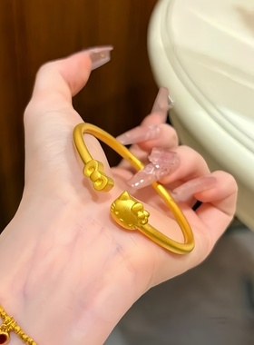 金店同款凯蒂猫套装饰品项链