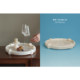 Wenqi Oriental Art Jade Aromatherapy Tray Ornament