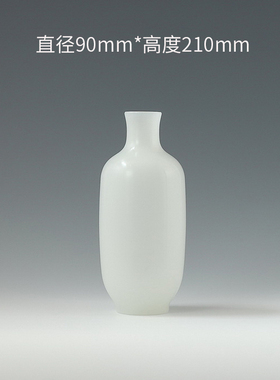 新中式风桌面茶室插花琉璃工艺品