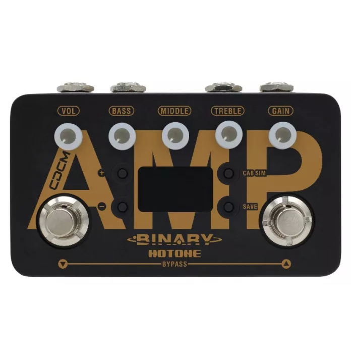 HOTONE Binary CAB/AMP/MOD/EKO IR箱体模拟失真延迟单块效果器 - 图0