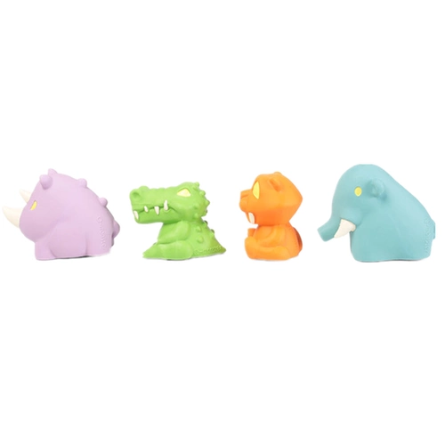 Little B Cubber Q-Monster лук имбирь и чесночный сериал для собак латексные игрушки Pet милые зубы Чистые зубы тренировки