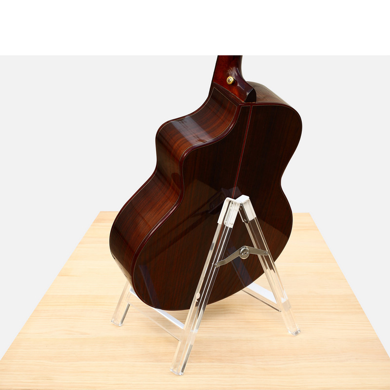PURM吉他架立式A架民谣木吉他电吉他尤克里里支架折叠实木水晶-图2