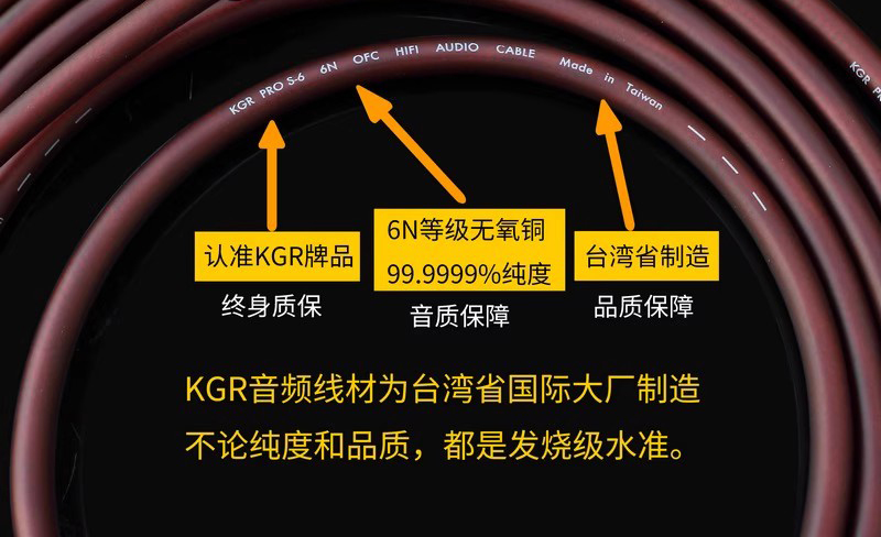 KGR进口双声道立体声单块线效果器连接单块短线降噪屏蔽吉他线6.5-图3