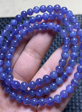 坦桑尼亚天然坦桑石海洋之心单圈