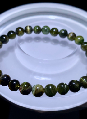 天然猫眼碧玺手链巴西饰品礼物女