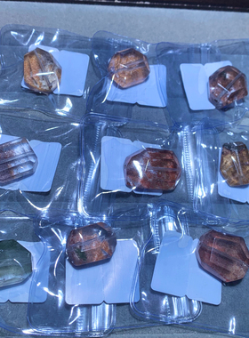 天然巴西幽灵随形吊坠礼物饰品女