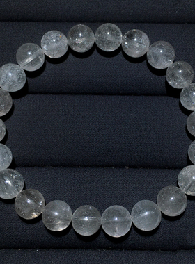 天然顺发白兔毛单圈手链水晶柔顺