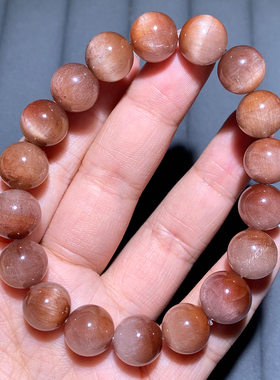 天然聚宝盆红兔毛手链小颗粒饰品