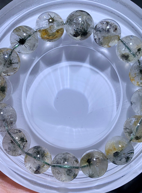 天然绿海胆手链礼物情侣款配饰女