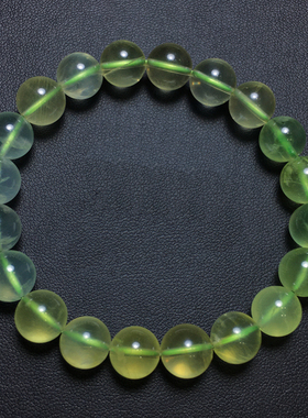 天然葡萄石手链清新祖母绿礼物女