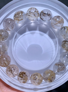 天然胶花小树水晶手链礼物情侣款