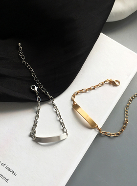 大气欧美风金属质地锁