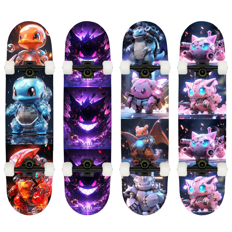 Pokemon Teens Skateboard Kids