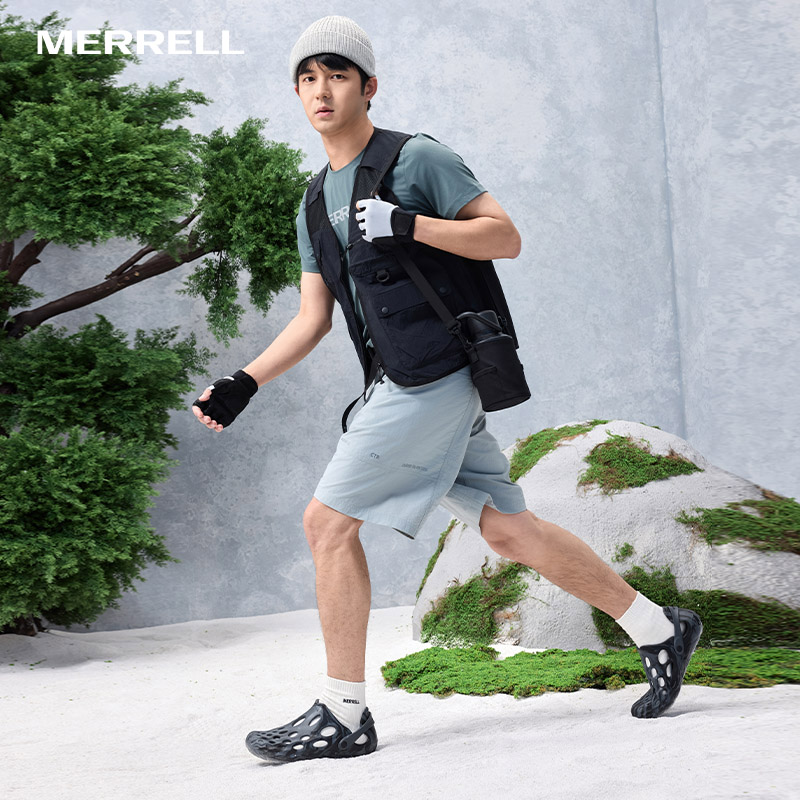 MERRELL迈乐洞洞鞋毒液户外运动拖凉鞋男女情侣溯溪涉水鞋一脚蹬-图3