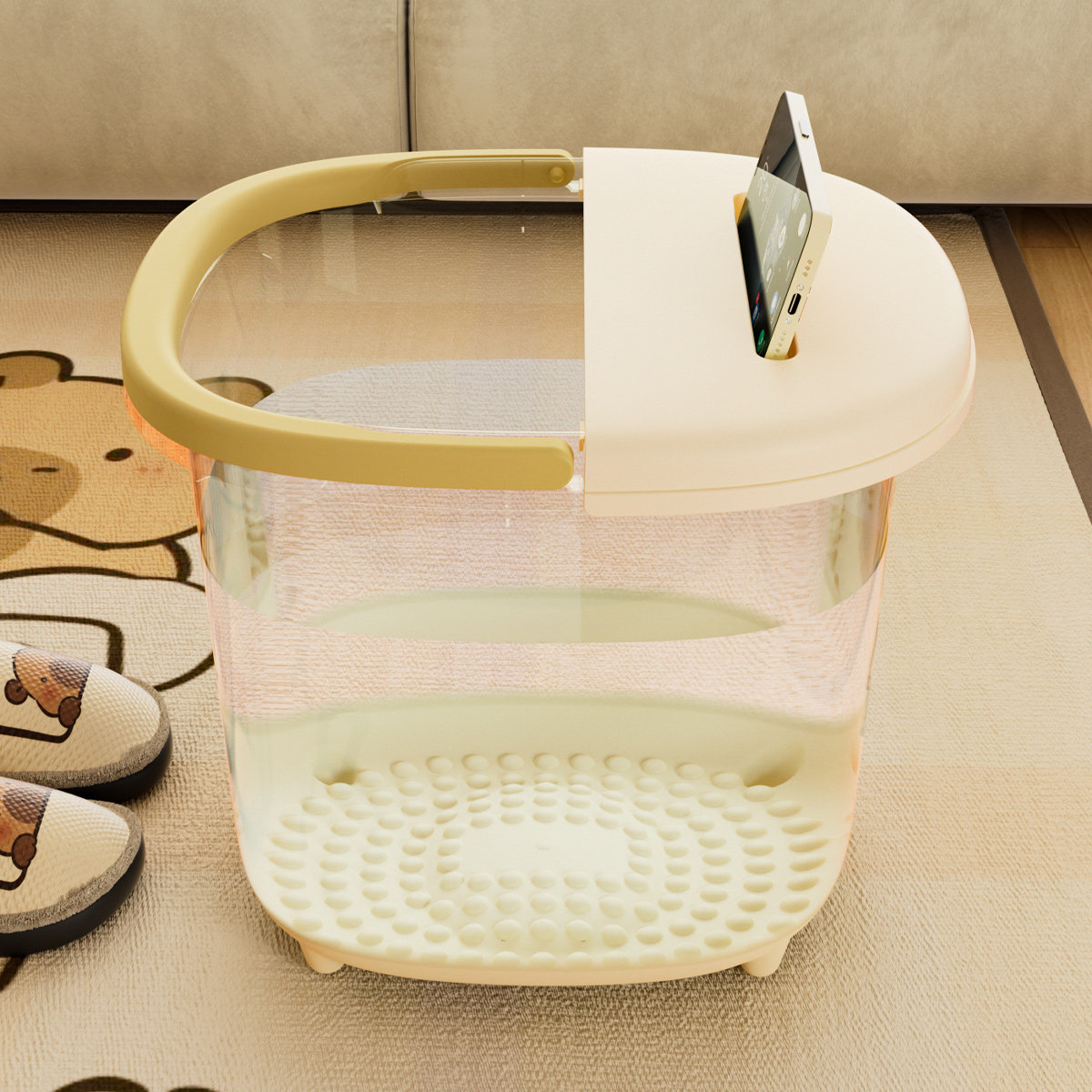 泡脚桶家用高深洗脚盆过小腿保温女士养生神器儿童宿舍专用足浴桶,淘宝优惠券,粉丝福利购,淘宝优惠卷