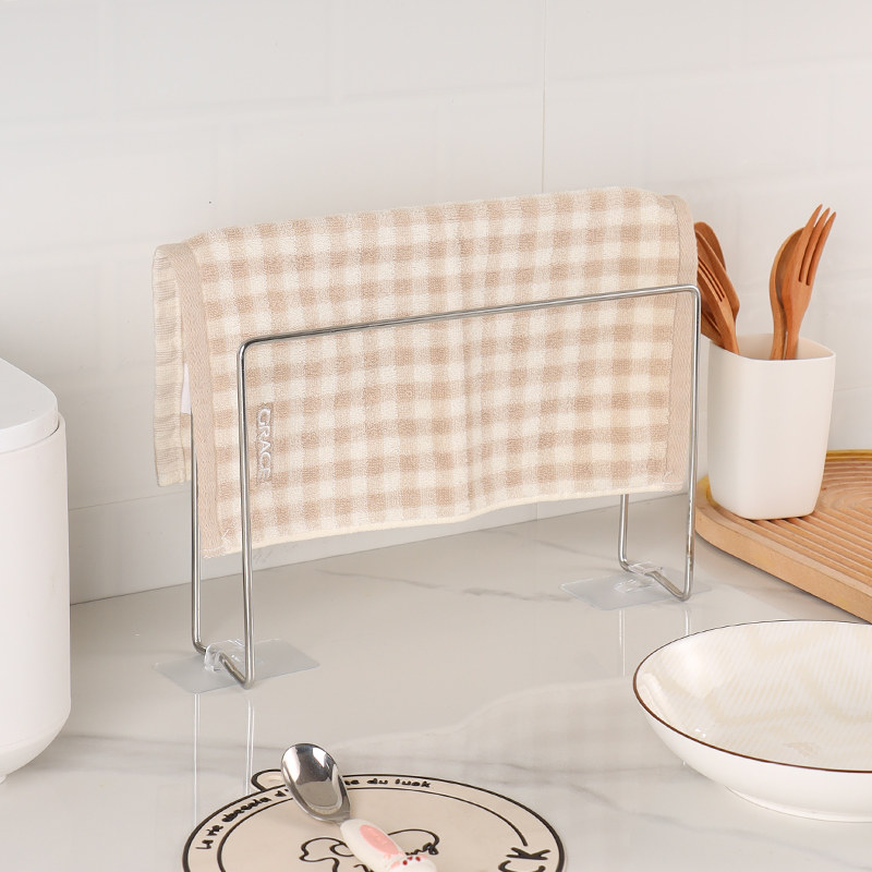 厨房抹布架304不锈钢多功能置物架家用台面沥水架手套砧板收纳架,淘宝优惠券,粉丝福利购,淘宝优惠卷