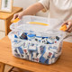 Mahjong storage box thickened transparent sparrow storage box household chess and card room poker chip dice sorting storage box