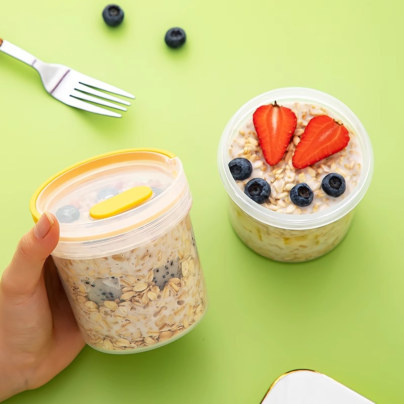 Homemade yogurt fermentation container with lid and airtight storage box