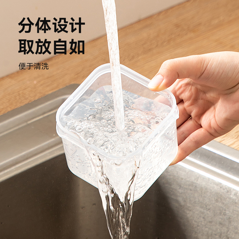 香料收纳盒厨房分格抽屉大料调味料干货茶叶密封储物罐食品保鲜盒 - 图2