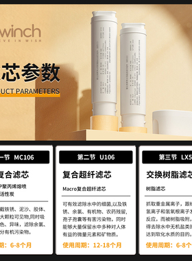 碧云泉正品M3Pro/U307净水机滤芯