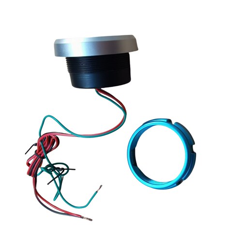 叉车收割机工程车农用车圆款防水水温表机油压力表燃油表数显 - 图3