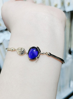 手链ins小众新款潮网女感温变色