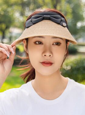 ins网红空女遮阳帽夏季防晒
