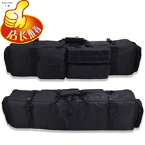 Tactical M249 Toy Gun Gun Bag Abrasion Resistant Outdoor Multifunction Jinming M4 AK Cashier Bag Large Capacity Fishing Gear Bag